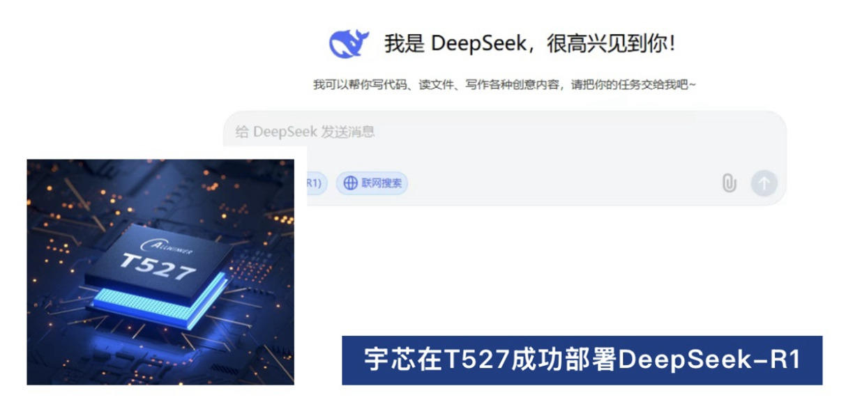 Ai助力 | 宇芯成功部署DeepSeek-R1